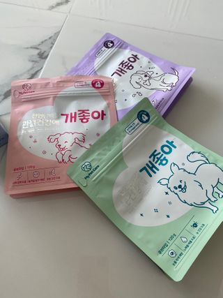 My Pet Care 천연단백질 눈건강에 개좋아 — 5점을 준 리뷰어가 2021년 2월 올린 사용 사진