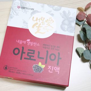 서울약사신협_내몸애생발란스아로니아_70ml x 30포 — 5점을 준 리뷰어가 2021년 6월 올린 사용 사진