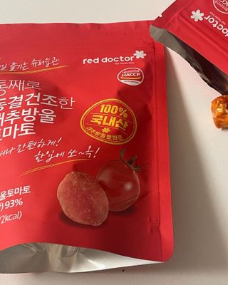 레드닥터 통째로 동결건조한 대추방울토마토 20g * 4봉 — 5점을 준 리뷰어가 2022년 12월 올린 사용 사진
