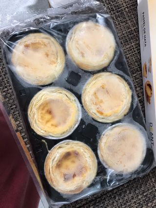 디앙뜨 포르투갈 에그타르트 오리지널 맛+패션후르츠 맛 중 택1 — 5점을 준 리뷰어가 2021년 7월 올린 사용 사진