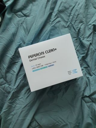 페페로니 클린플러스 덴탈오리껌 10g x 14p — 5점을 준 리뷰어가 2021년 7월 올린 사용 사진