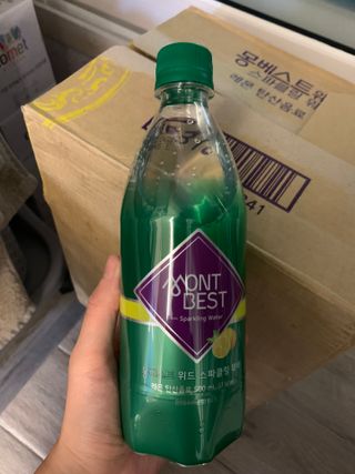 몽베스트 Montbest with Sparkling water Lemon OR Lime 20병(랜덤) — 5점을 준 리뷰어가 2021년 10월 올린 사용 사진