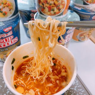 NISSIN 닛신 컵누들  4종 - 씨푸드오리지날, 씨푸드 스파이시, 씨푸드 커리, 씨푸드 XO소스 — 5점을 준 리뷰어가 2021년 11월 올린 사용 사진