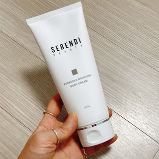 세렌디뷰티 퓨어델라 부스팅 바디크림 — 4.5점을 준 리뷰어가 2021년 7월 올린 사용 사진