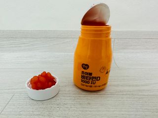앙팡 츄어블 비타민D 1000 IU 130mg x 90정 — 5점을 준 리뷰어가 2022년 10월 올린 사용 사진