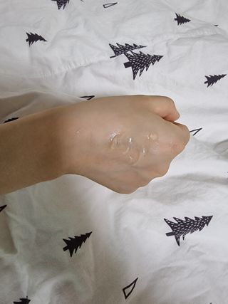 SOONWITH 바이오 수퍼 아쿠아 하이드로 젤 크림 — 5점을 준 리뷰어가 2021년 3월 올린 사용 사진