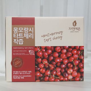 자연에온 몽모랑시 타트체리 착즙 100mL 10개입 2BOX — 5점을 준 리뷰어가 2021년 1월 올린 사용 사진