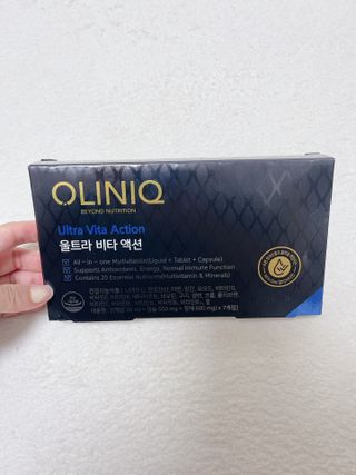 올리닉 울트라비타액션 — 3.5점을 준 리뷰어가 2021년 10월 올린 사용 사진