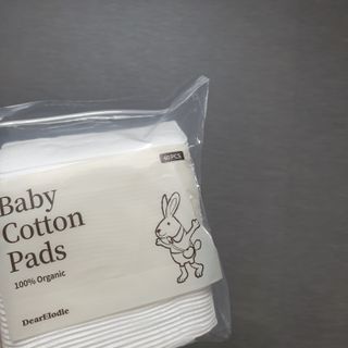 디어엘로디 프리미엄 유기농 유아 솜티슈 40매 3Pack +60매 1Pack 혼합형 — 5점을 준 리뷰어가 2021년 4월 올린 사용 사진