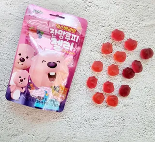 [팔도] 잔망루피젤리 믹스베리맛 42g 8개 — 5점을 준 리뷰어가 2022년 3월 올린 사용 사진