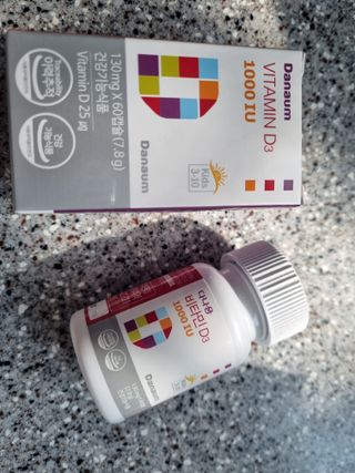 다나음 츄어블 비타민D 1000IU (130ml x 60캡슐) — 5점을 준 리뷰어가 2023년 4월 올린 사용 사진