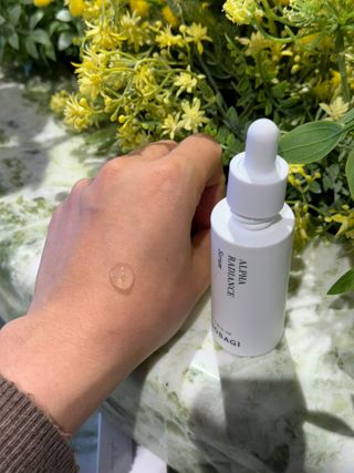 바노바기 코스메틱 알파 래디언스 세럼 30ml — 5점을 준 리뷰어가 2023년 12월 올린 사용 사진