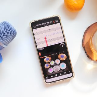 매직씽 노래방 어플리케이션 6개월 이용권 — 5점을 준 리뷰어가 2021년 11월 올린 사용 사진