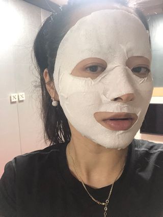 아이디플라코스메틱 페이스핏 플라스터 마스크 _ 리뉴얼 — 4.5점을 준 리뷰어가 2022년 4월 올린 사용 사진