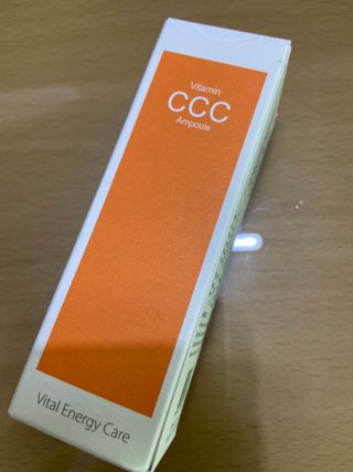더마 사이언스 비타민 CCC 앰플 기미 브라이트닝 세럼 30ml — 5점을 준 리뷰어가 2021년 8월 올린 사용 사진