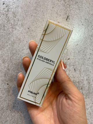 피부미 골드베릴 아이래쉬 앰플 10ml — 4점을 준 리뷰어가 2021년 9월 올린 사용 사진