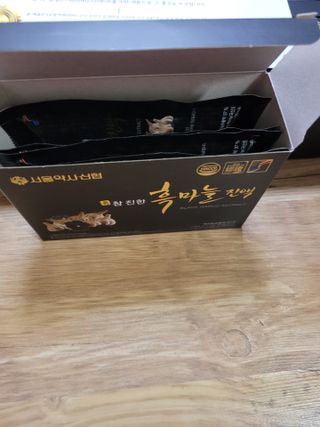 서울약사신협 약사신협_흑마늘진액_70mlx30포 — 5점을 준 리뷰어가 2021년 5월 올린 사용 사진
