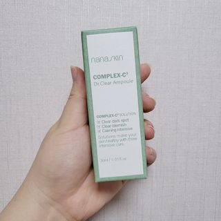 나나스킨 콤플렉스씨쓰리닥터클리어앰플 — 5점을 준 리뷰어가 2021년 9월 올린 사용 사진