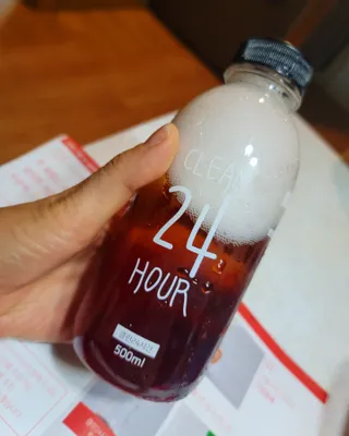 클린24시간 1BOX(5포) + 전용보틀(500ml) — 5점을 준 리뷰어가 2022년 10월 올린 사용 사진
