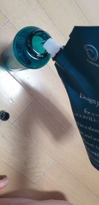 코박 스프레이 살균수  500ml 세트 — 4.5점을 준 리뷰어가 2022년 6월 올린 사용 사진
