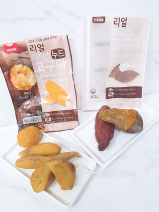 천일식품 천일냉동 리얼 아이스 고구마 — 5점을 준 리뷰어가 2021년 4월 올린 사용 사진
