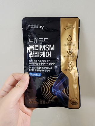 [브이푸드] 옵티MSM 관절케어 (70ml x30포) — 4점을 준 리뷰어가 2022년 6월 올린 사용 사진