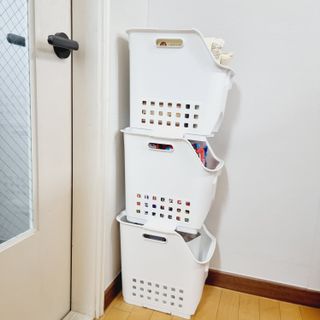 창신리빙 블랑 다용도 야채보관함 — 5점을 준 리뷰어가 2022년 8월 올린 사용 사진