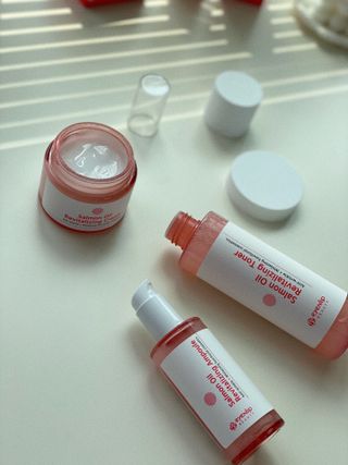 아이앤립 / EYENLIP 아이앤립 연어오일 리바이탈라이징 토너+앰플+크림 3종 세트 — 5점을 준 리뷰어가 2021년 5월 올린 사용 사진