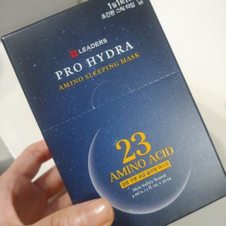 리더스코스메틱 리더스 프로 하이드라 아미노 슬리핑 마스크 — 5점을 준 리뷰어가 2021년 1월 올린 사용 사진