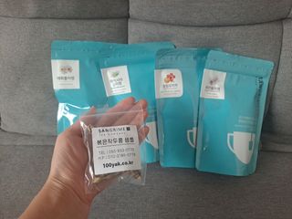 산그리메 아카시아+목련+매화+슬림 유자차 Set — 5점을 준 리뷰어가 2021년 10월 올린 사용 사진