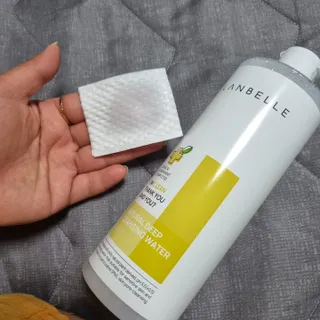 랑벨 내츄럴 딥 클렌징 워터 500ml — 5점을 준 리뷰어가 2022년 6월 올린 사용 사진