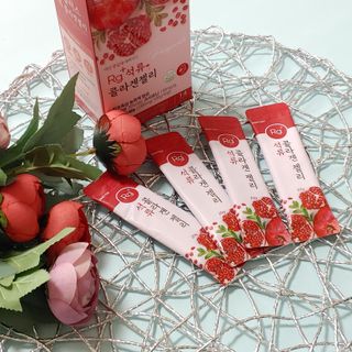 함초록 Rg+ 석류콜라겐젤리 — 4점을 준 리뷰어가 2021년 3월 올린 사용 사진