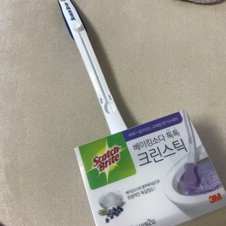 3M 스카치브라이트 크린스틱 베이킹소다 핸들 + 리필 2입 + 캐디 — 5점을 준 리뷰어가 2023년 5월 올린 사용 사진
