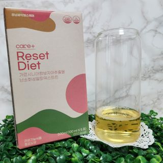 [경남제약헬스케어] 케어플러스 리셋 다이어트 청포도맛 100ml X 5포 (5일분) — 5점을 준 리뷰어가 2023년 5월 올린 사용 사진