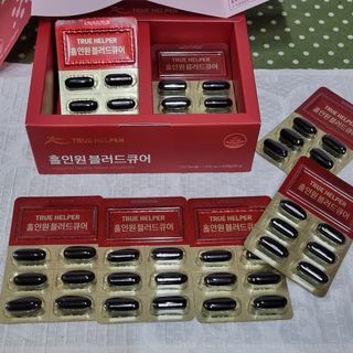트루헬퍼 홀인원 블러드큐어 혈행+혈압+콜레스테롤 한번에 1박스 1개월 — 5점을 준 리뷰어가 2023년 2월 올린 사용 사진