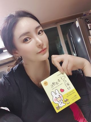 네이처오다 달칩 초코샌드 — 5점을 준 리뷰어가 2021년 1월 올린 사용 사진