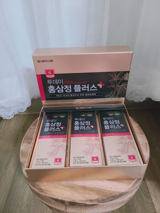 서울약사신협_투데이홍삼정플러스스틱_10g x 30포 — 5점을 준 리뷰어가 2020년 12월 올린 사용 사진