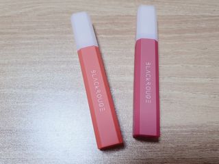 [블랙루즈]하프앤하프틴트 10종 中 택1+랜덤1 — 5점을 준 리뷰어가 2021년 2월 올린 사용 사진