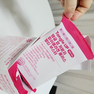 MF [푸딜라이트] 하루 한 포, 피부건강 챙기는 탱글업 콜라겐 — 5점을 준 리뷰어가 2024년 2월 올린 사용 사진