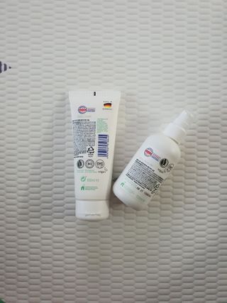 mom e 맘이 내추럴 베이비 케어 크림+바디오일 — 4점을 준 리뷰어가 2021년 1월 올린 사용 사진