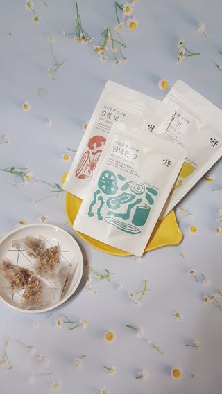 이풀 이로운풀 다시팩 3종세트(담백한맛, 감칠맛, 순한맛) — 4점을 준 리뷰어가 2022년 11월 올린 사용 사진