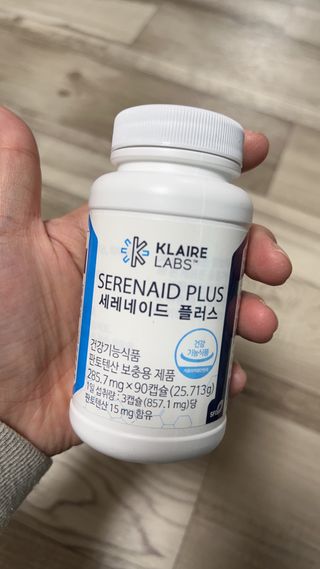 닥터피엔티 [Dr.PNT] 세레네이드 플러스 (1개월분) — 4점을 준 리뷰어가 2023년 1월 올린 사용 사진