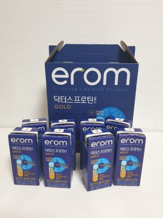 이롬 erom 닥터스 프로틴 골드 — 5점을 준 리뷰어가 2021년 4월 올린 사용 사진