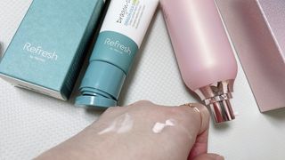 리엔케이 핑크 볼륨 래디언스 컬러크림 에디션 — 4.5점을 준 리뷰어가 2022년 11월 올린 사용 사진