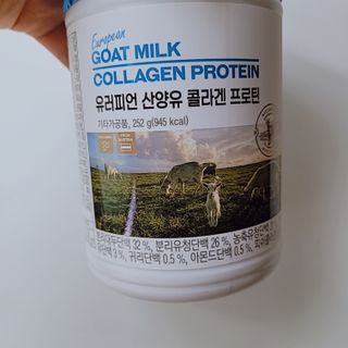 메이준뉴트리 유러피언 산양유 콜라겐 프로틴 — 5점을 준 리뷰어가 2021년 7월 올린 사용 사진