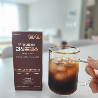 [경남제약헬스케어] 케어플러스 다이어트 리셋프레소 (30ml X 10포) 1개 — 5점을 준 리뷰어가 2024년 9월 올린 사용 사진