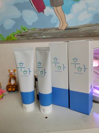 [심폐소생소] 무불소 임산부 천연 치약 — 5점을 준 리뷰어가 2021년 9월 올린 사용 사진