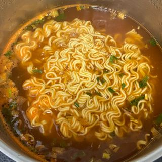 [풀무원] 자연은맛있다 정면, 백면, 홍면  세트 — 5점을 준 리뷰어가 2021년 4월 올린 사용 사진