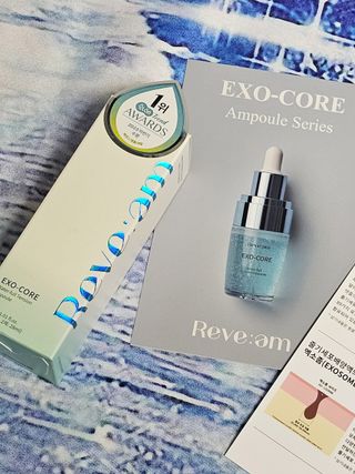 나우 [리브엠] 화해 1등 수분앰플 , 엑소코어 워터풀 텐션 앰플 — 5점을 준 리뷰어가 2025년 4월 올린 사용 사진