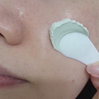 스킨큐어 산다화 씨위드 머드 팩 — 5점을 준 리뷰어가 2022년 9월 올린 사용 사진